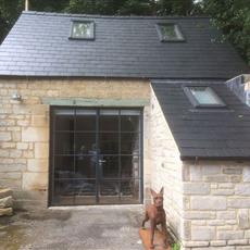 Cotswold stone rear elevation