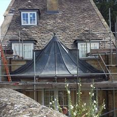 Dome roof and scaffolding 2