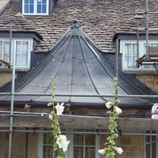 Lead work on Dome roof